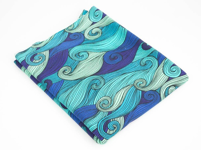 WAVES - Viscose jersey WE210