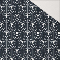 GEOMETRIC MINIMAL WZ. 1 - Hydrophobic brushed knit
