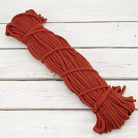 Strings cotton hank  8mm - BRICK