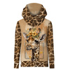 BLUZA Z KAPTUREM UNISEX (HYDRA) - BABY GIRAFFE - zestaw do uszycia XXXL