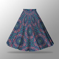 BAREVNÁ MANDALA vz. 4 - panel kalhot "MAXI"