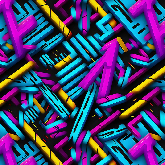 ABSTRACTION wz.12 - brushed knitwear with elastane ITY