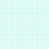 DOTS WHITE / light mint - Waterproof woven fabric