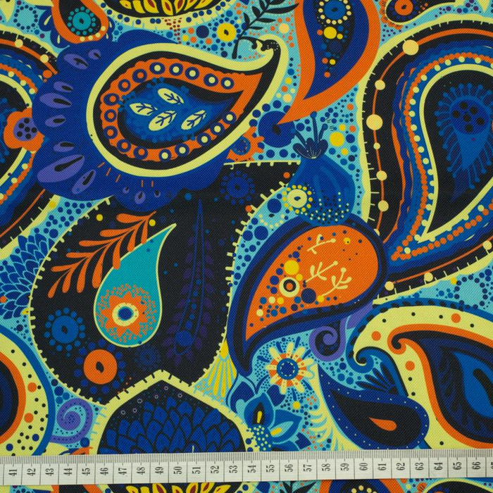 Paisley pattern no. 2 - Waterproof woven fabric