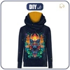 UNISEX HOODIE (HYDRA) - Animals mandala wz.4 - Nähset (98/104)