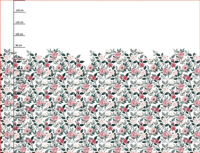 BEAUTIFUL FLOWERS - Kleid-Panel