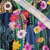 BLOOMING CACTI - single jersey