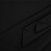 T-shirt knit fabric 100% cotton 170g - BLACK (D-16)
