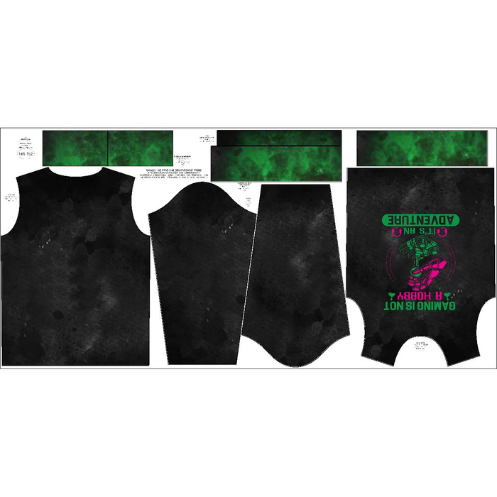 CHILDREN'S (NOE) SWEATSHIRT - GAMING PAT. 1 - sewing set (146/152)