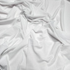 Bambusjersey mit Elasthan - WEISS