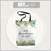 SHOPPER TASCHE - Beste Klassenlehrerin der Welt - Baumwoll Webware - Nähset