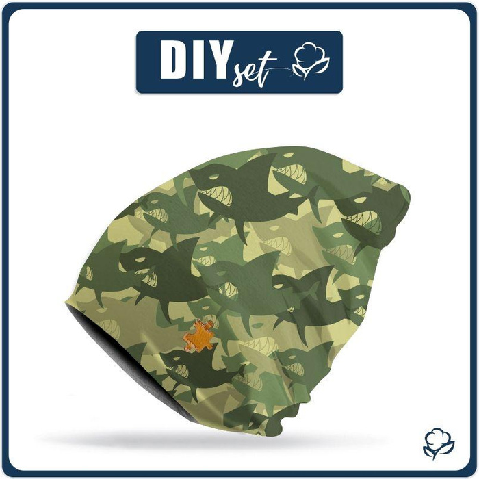 "Beanie" Mütze - HAIE CAMOUFLAGE 44-47