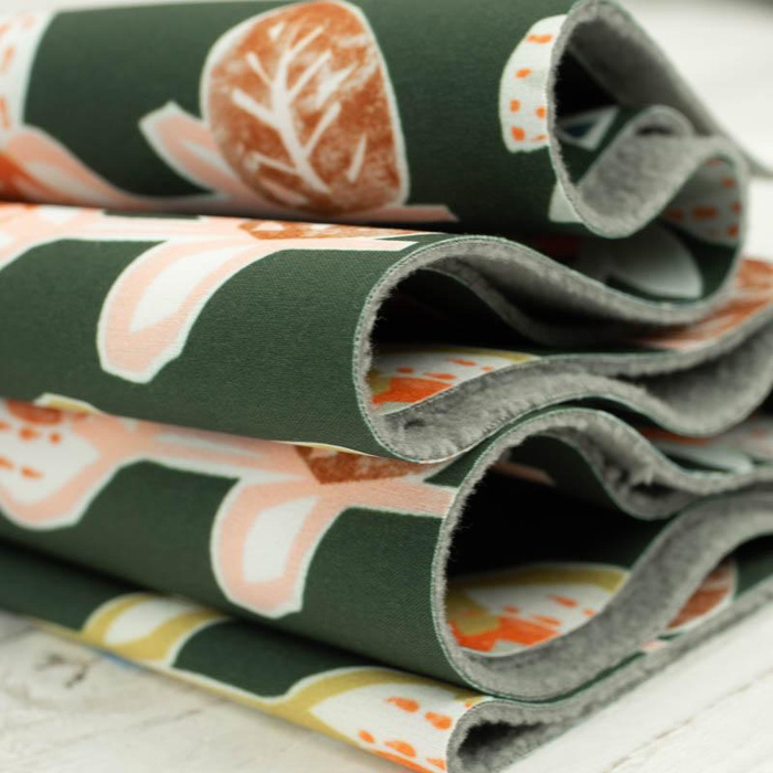 GEOMETRICKÉ KVĚTY / lahvově lezený- softshell