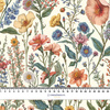 PASTEL FLOWERS WZ. 34 - Wasserabweisende Webware