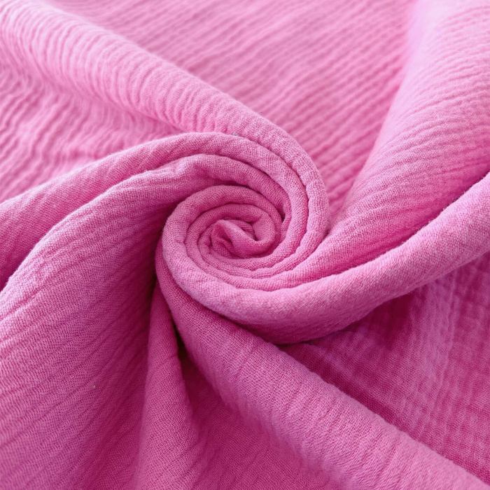 Cotton Muslin Double Gauze - PINK