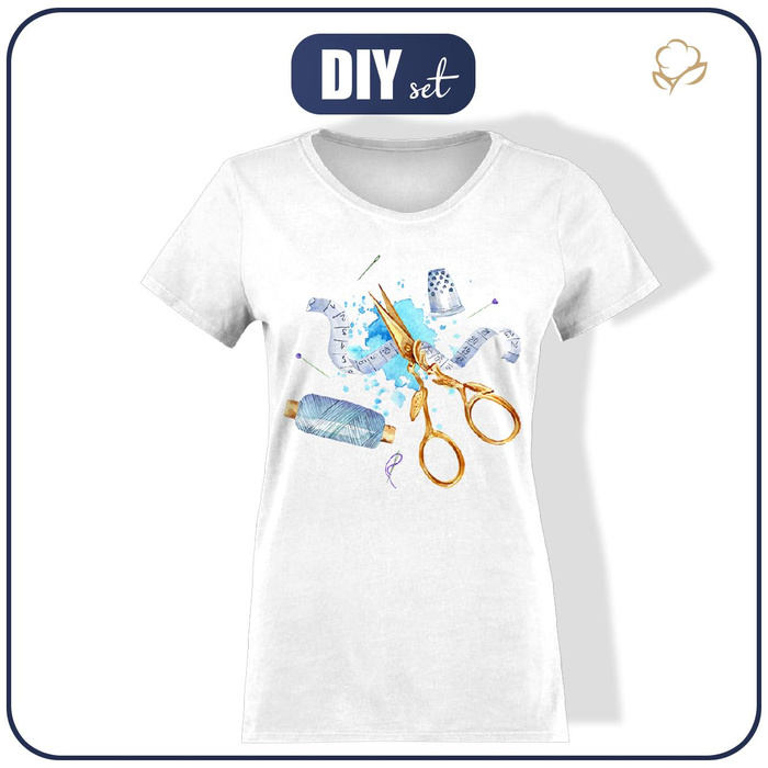 WOMEN’S T-SHIRT - SEWING TOOLS - sewing set M