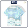 KID’S T-SHIRT - WATERCOLOR pat. 6 - single jersey (104/110)