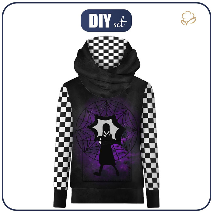 UNISEX HOODIE (HYDRA) - WEDNESDAY m. 12 - Nähset M