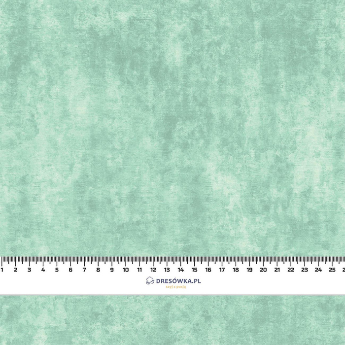 GRUNGE (mint) - Cotton woven fabric