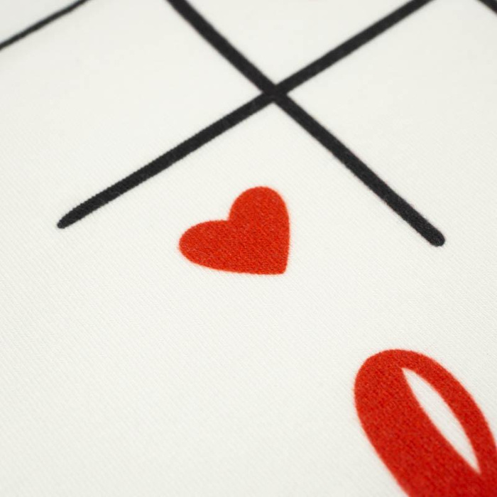 KÓŁKO I KRZYŻYK (BE MY VALENTINE) - panel 75cm x 80cm