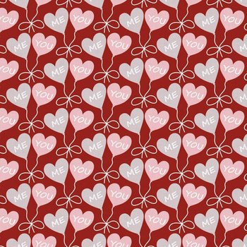 HERZEN (LUFTBALONS) / rot (VALENTINES HERZEN)