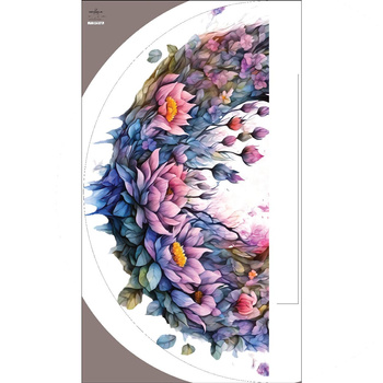 WATERCOLOR FLORAL WZ. 10 - panel na spódnicę "MAXI"