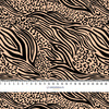 ANIMALS MIX / BEIGE - Wasserabweisende Webware
