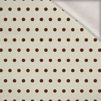 POLKA DOTS WZ. 7 - brushed knitwear with elastane ITY