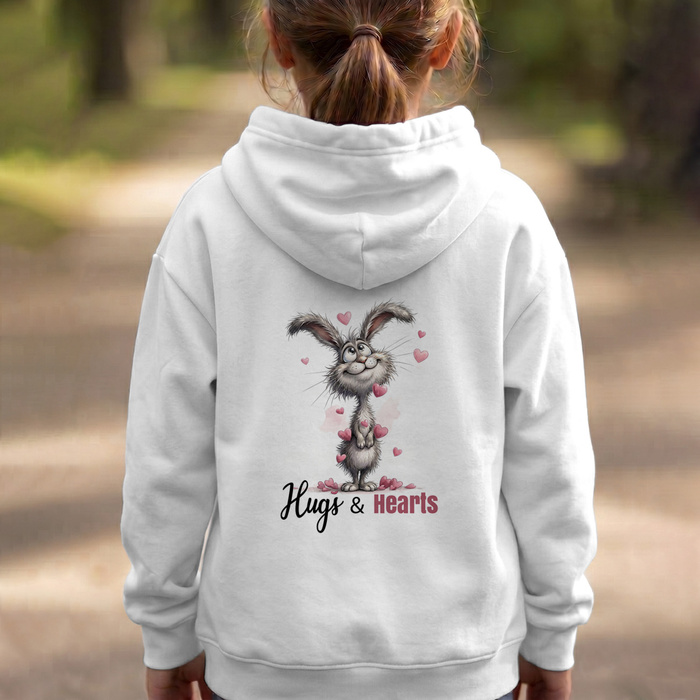 CUTE BUNNY - Panel (60cm x 50cm)  Polster- Velours