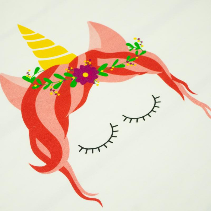 UNICORN / garland - panel looped knit 