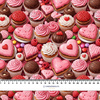 VALENTINE'S DAY 22 - Welur tapicerski