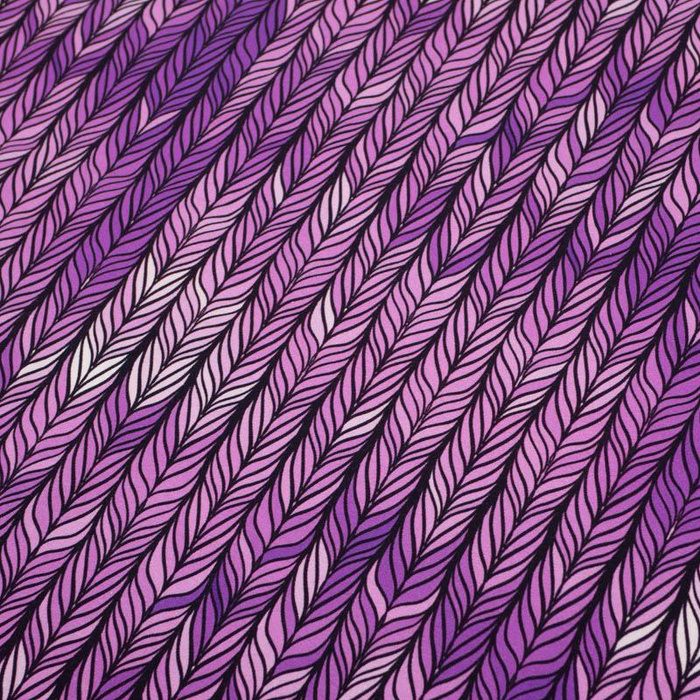 ZOPF / violett -  Sommersweat