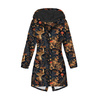 PARKA DAMSKA (ANNA) -  BOTANICAL FOREST WZ.8 - softshell XXL