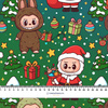 Creepy Cute Christmas WZ.1 - Hydrofobowa dzianina drapana 