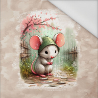 CUTE MOUSE - panel (60cm x 50cm) Waterproof woven fabric