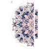 WATERCOLOR FLORAL WZ. 1 - skirt panel "MAXI"