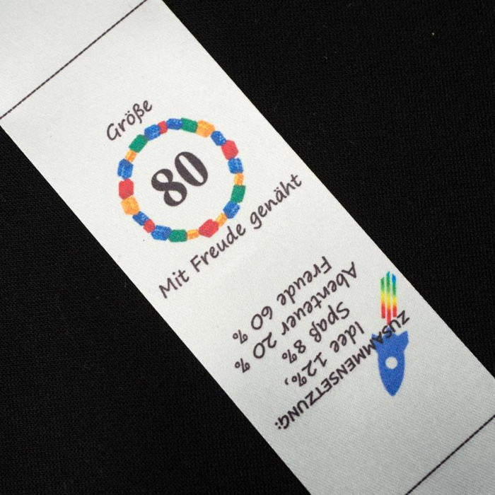 Jungs Textillabel DE - Größe 50 - 4 Stck Set