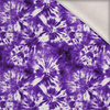 BATIK  Ms. 1 / violett  - schnelltrocknende Webware