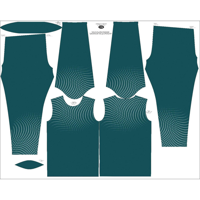 THERMO JUNGS SET (LUCAS) - SPORTY DOTS - Nähset 134