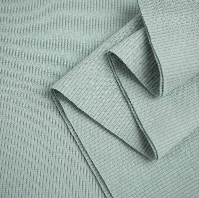 Rib Jersey fabric Unicolour - MODERN MINT (D-174)