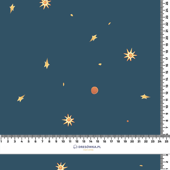 MINI GALAXY - tkanina bawełniana
