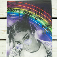 Applique panel 19x24 cm - LOVE