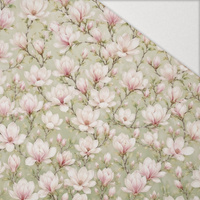 PASTEL FLOWERS WZ. 28 - Hydrophobic brushed knit