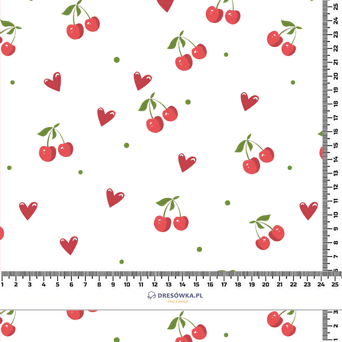 TUTTI FRUTTI WZ. 42 - Hydrofobní česaná teplákovina
