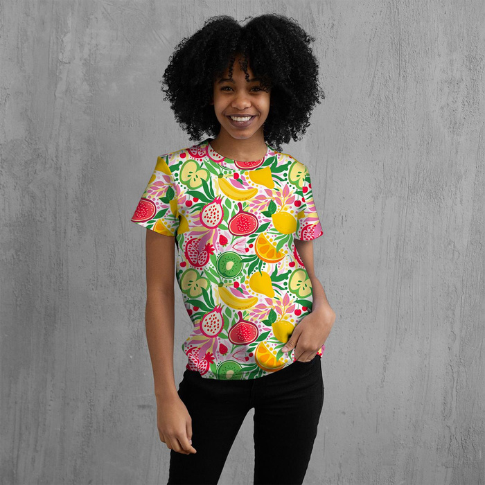 Tutti Frutti wz. 9 - looped knit fabric