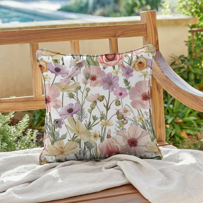 PASTEL FLOWERS WZ. 32 - rychleschnoucí tkanina