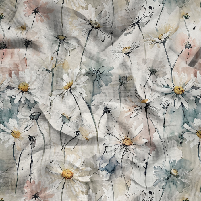 FLORAL REVERIE WZ. 13 - Muślin bawełniany