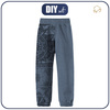 CHILDREN'S SOFTSHELL TROUSERS (YETI) - MANDALA PAT. 6 - sewing set