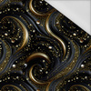 Black & Gold Glamour wz.10 - tkanina wodoodporna