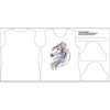 T-SHIRT DAMSKI - KOŃ wz. 2 - single jersey XL
